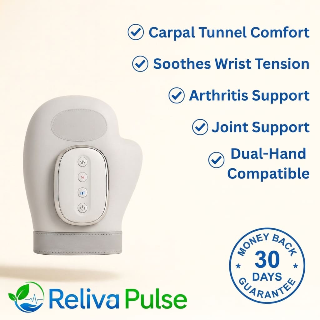 Reliva Pulse™ Hand Massager with Heat Therapy
