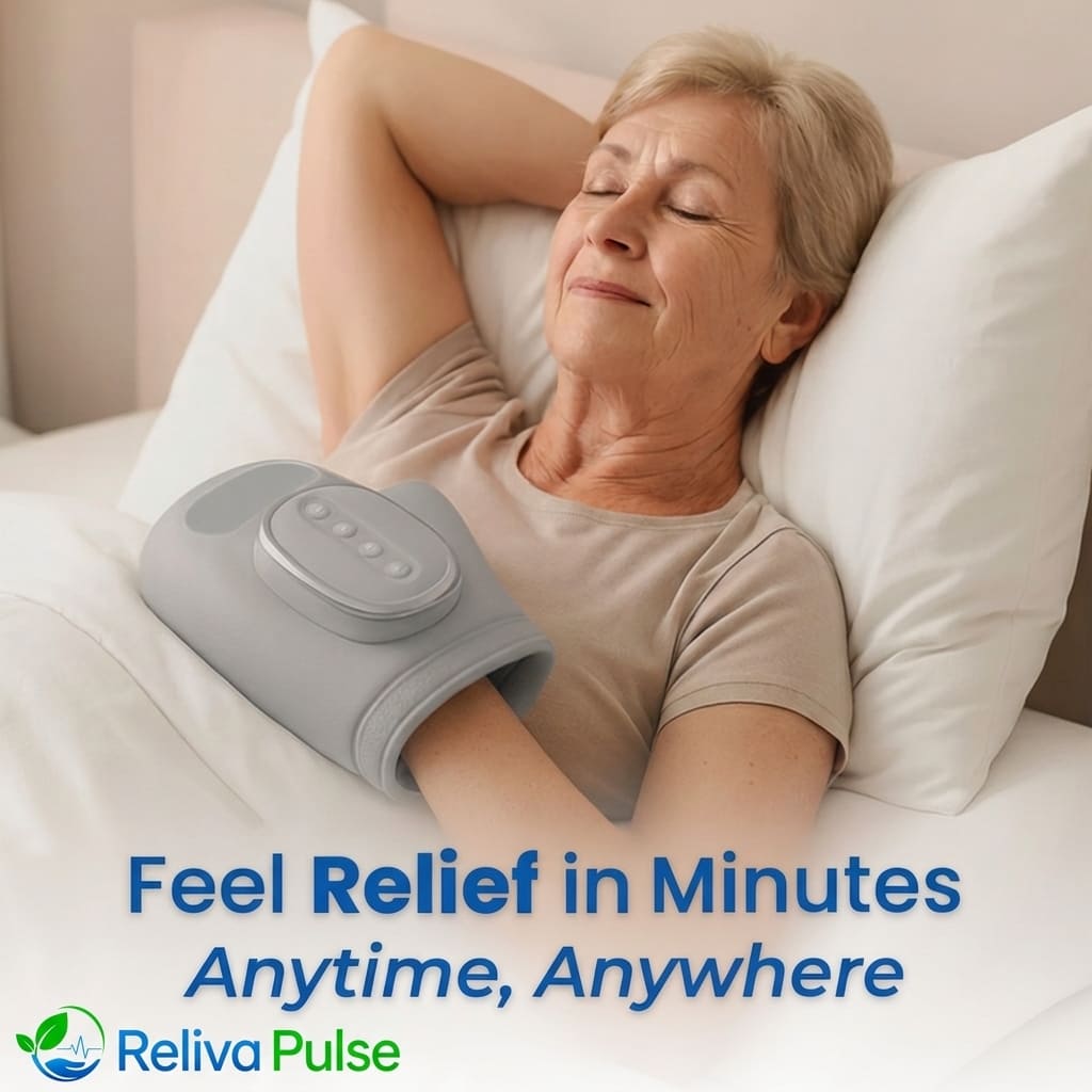 Reliva Pulse™ Hand Massager with Heat Therapy