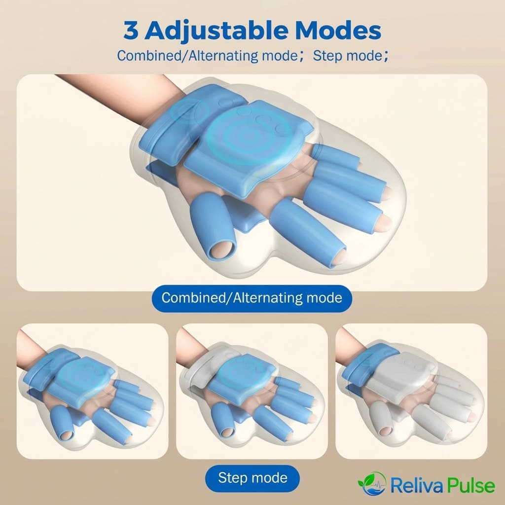 Reliva Pulse™ Hand Massager with Heat Therapy