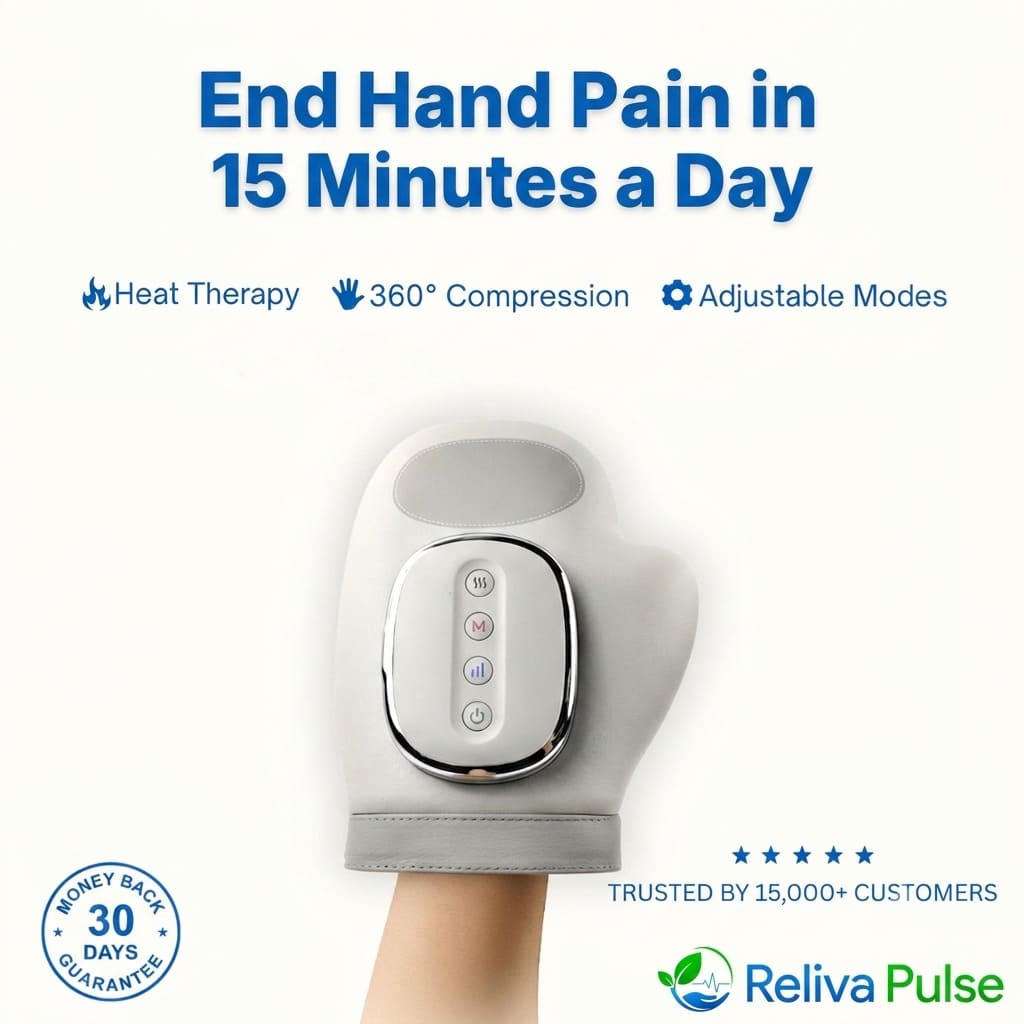 Reliva Pulse™ Hand Massager with Heat Therapy
