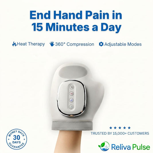 Reliva Pulse™ Hand Massager with Heat Therapy