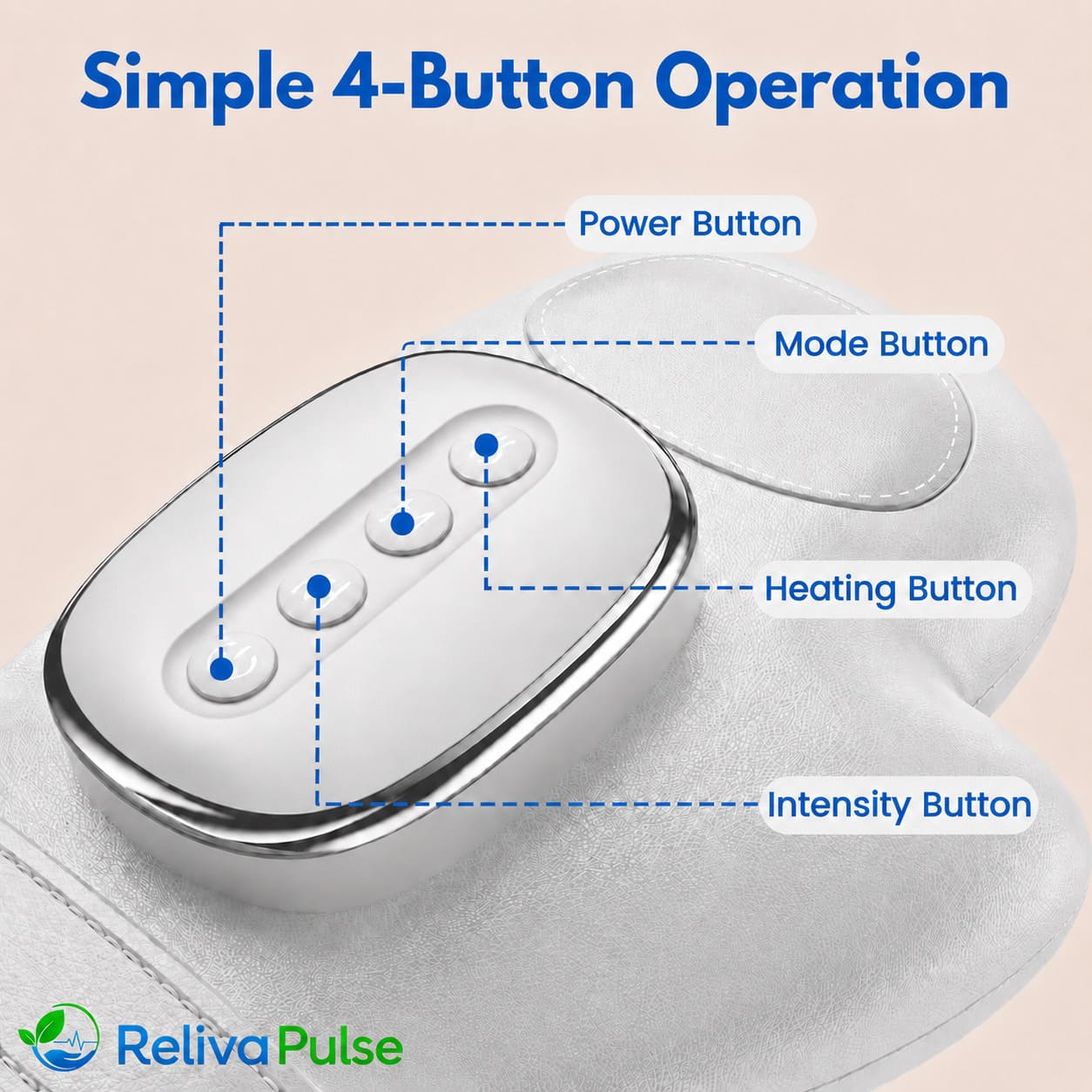 Reliva Pulse™ Hand Massager with Heat Therapy